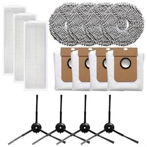 Besttoolifes Home Robot Vacuum Cleaner Replacement Accessories Kit 13090 Spin Home / 13090 Spin Sweeper Accessories Kit