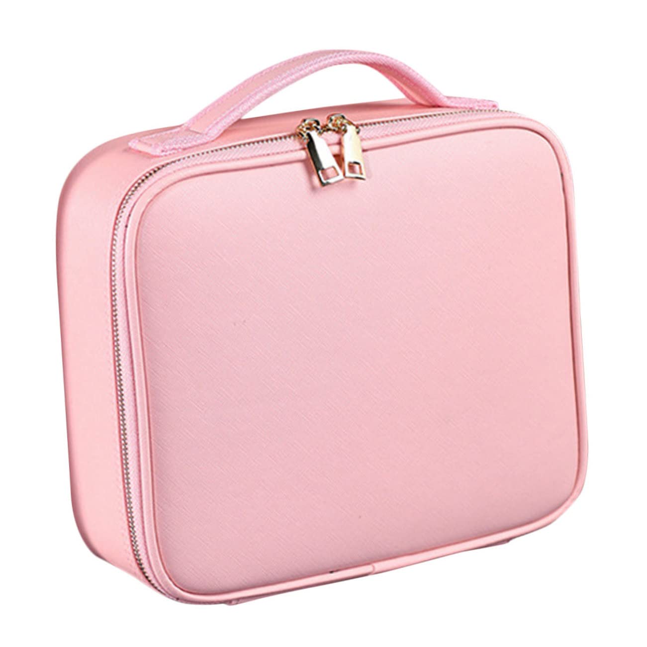 Ipetboom Bolsa De Cosméticos Portátil Organizador De Maquillaje Neceser De Viaje Grande Estuche De Cosméticos De Material para Aseo