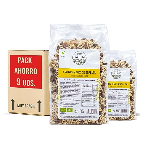 ECO SALIM - MIX CRUJIENTE DE ESPELTA BIO PACK 9 UDS.
