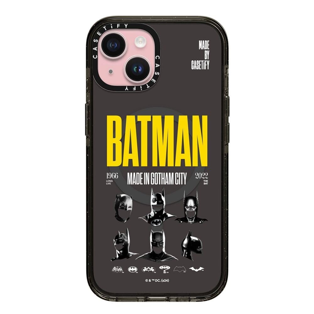 Amazon.com: CASETiFY Impact iPhone 15 Case [Batman Co-Lab / 4X