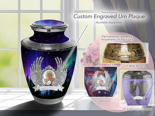 Image of Northern Lights Cremation Urns for Human Ashes Adult Female Urns for Ashes