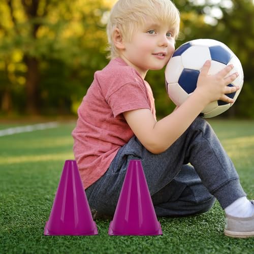 Cônes de sport en plastique durable comme outil multifonctionnel
