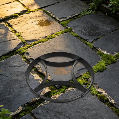 Molde para adoquines de hormigón de plástico 39x39cm reutilizable para pavimentar caminos 6