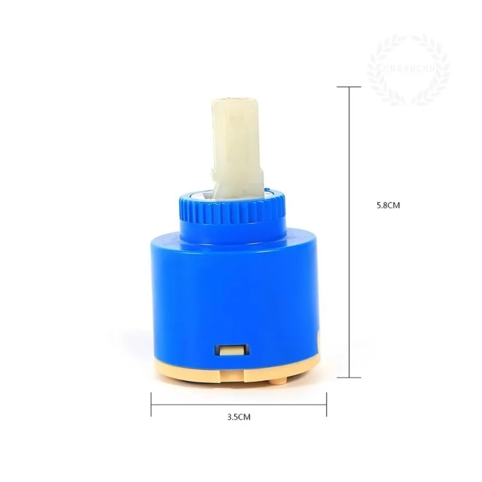 Cartucho de grifo mezclador Grifo de cartucho, válvula termostática, grifo mezclador agua, pieza repuesto, cerámico 35/40 mm para cocina, baño, ducha y bañera(40mm-A)