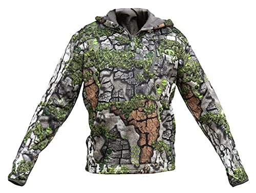 MENS Early SEEZYN HOODIE | Camo Quarter Zip Hoodie for Turkey and Deer Hunting