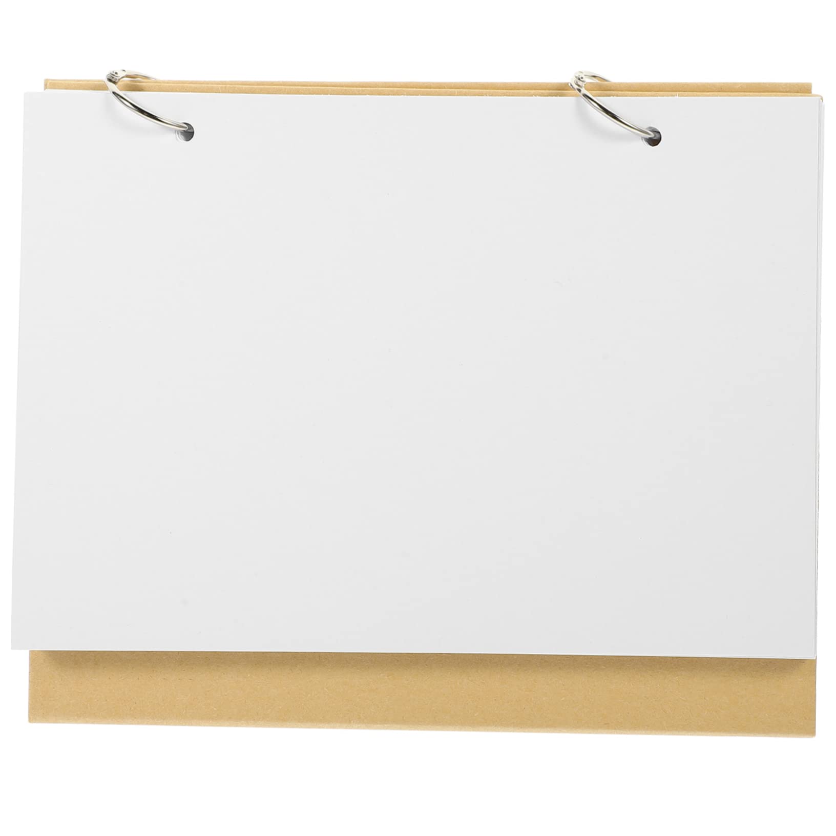 Lurrose 3stücke Tischkalender Handgezeichnete Dekoration Leere Für Kreative Gestaltung Für Büro Und Zuhause Stabile Spiralbindung Planungswerkzeug