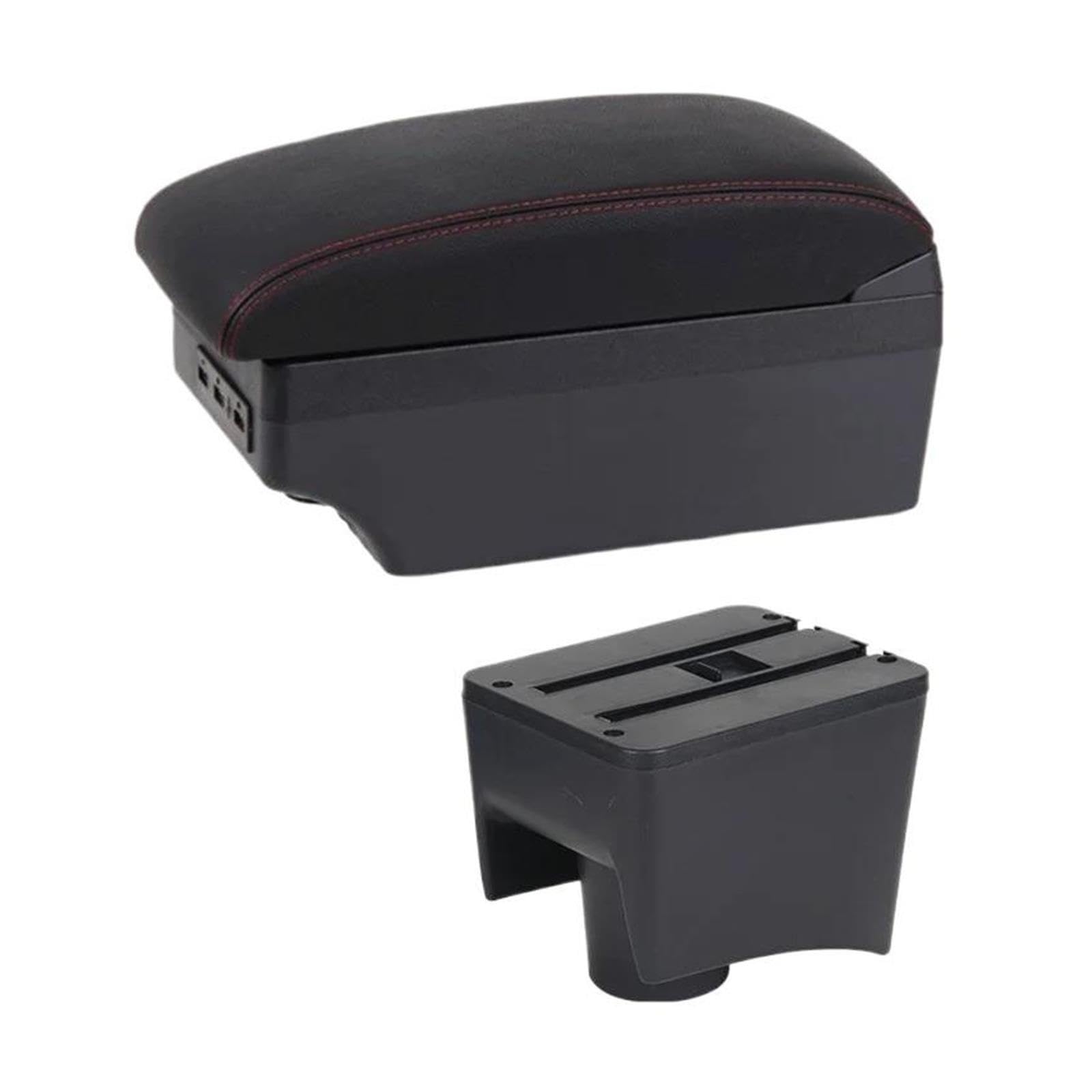 Para Polo Mk5 6R Para venti 2010-2018 Caja Reposabrazos Central Coche