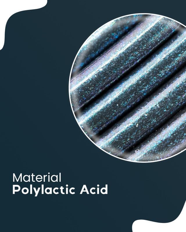Image of Cookiecad PLA Filament Iridescent Glitter, Dark Magic Elixir, 1.75mm 2kg