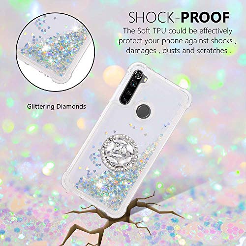 SEEYA Custodia Glitter Liquido per Xiaomi Redmi