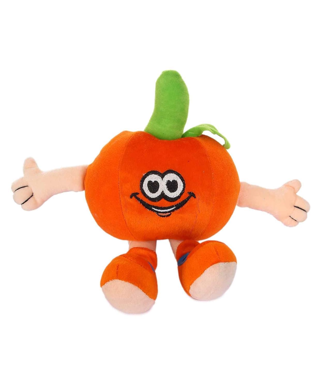 aakichi Cute Halloween Pumpkin Shaped Stuffed Plush Toy for Children and Adults- 30 cm