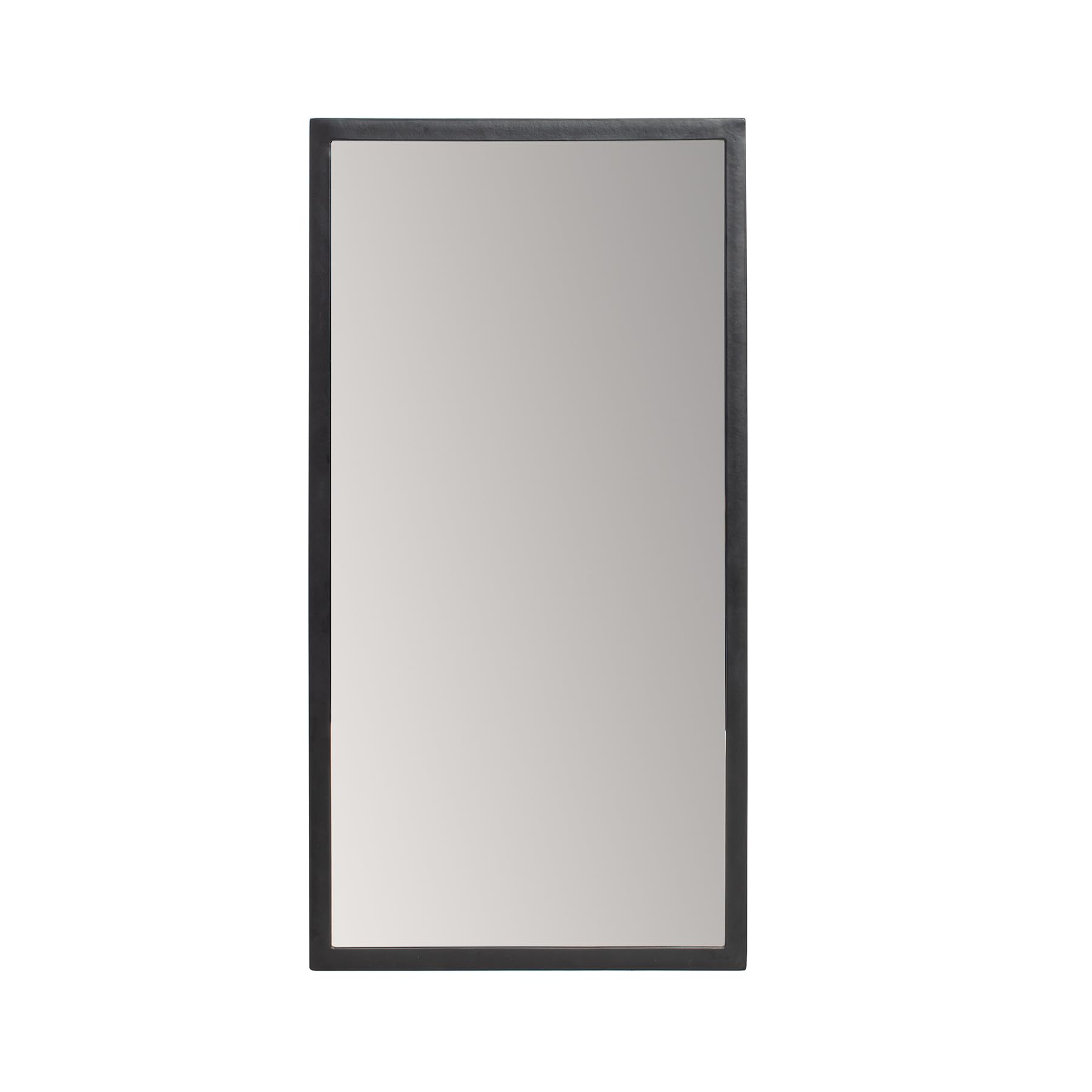 Fetco Habitat Mari Black Rectangular Mirror