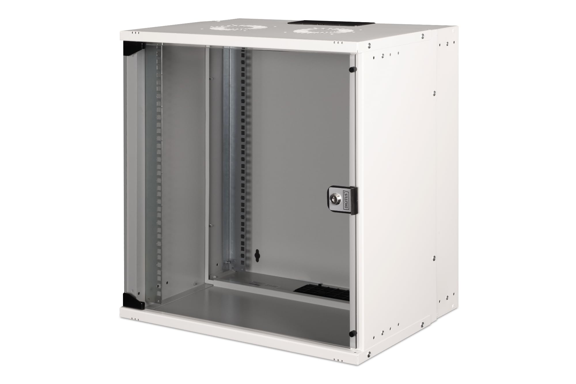 DIGITUS Netzwerkschrank - 19-Zoll Rack 12 HE