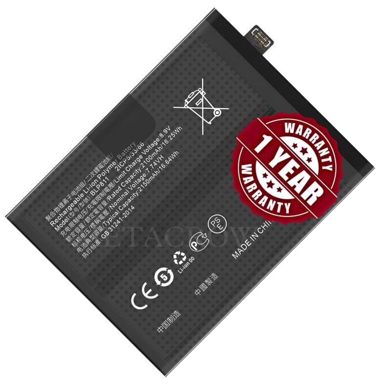 Image of Original BLP811 Battery Compatible for Oppo Reno 4 SE (PEAM00, PEAT00) | Reno 5 5G (CPH2145, PEGM00, PEGT00) | Find X3 Lite (CPH2145) - (4250mAh) - 1 Year Warranty JK1