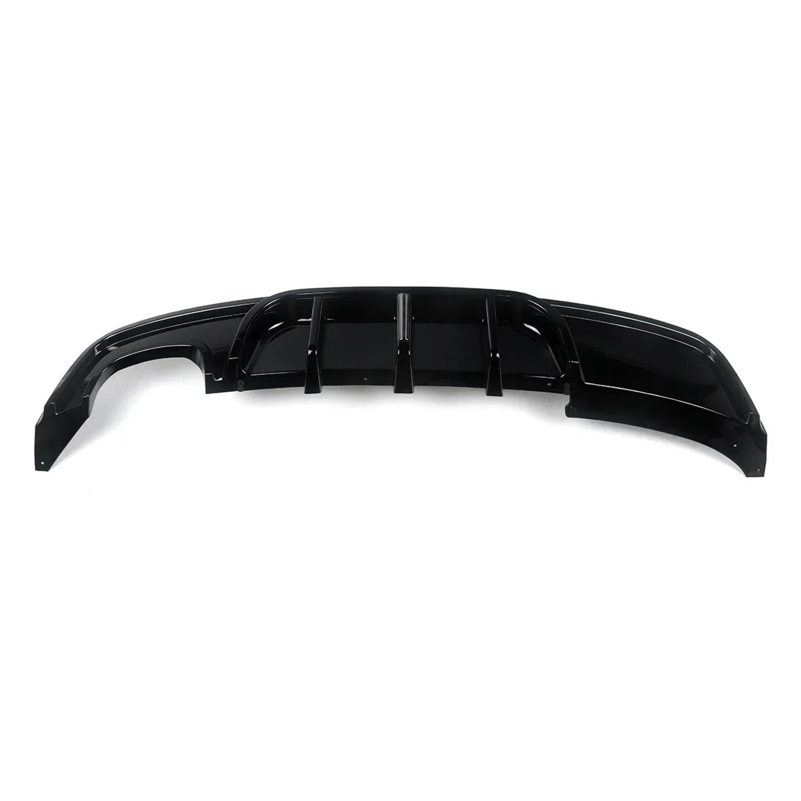 Difusor trasero de parachoques estilo MP para BMW E82 135i Coupe con labio protector 5