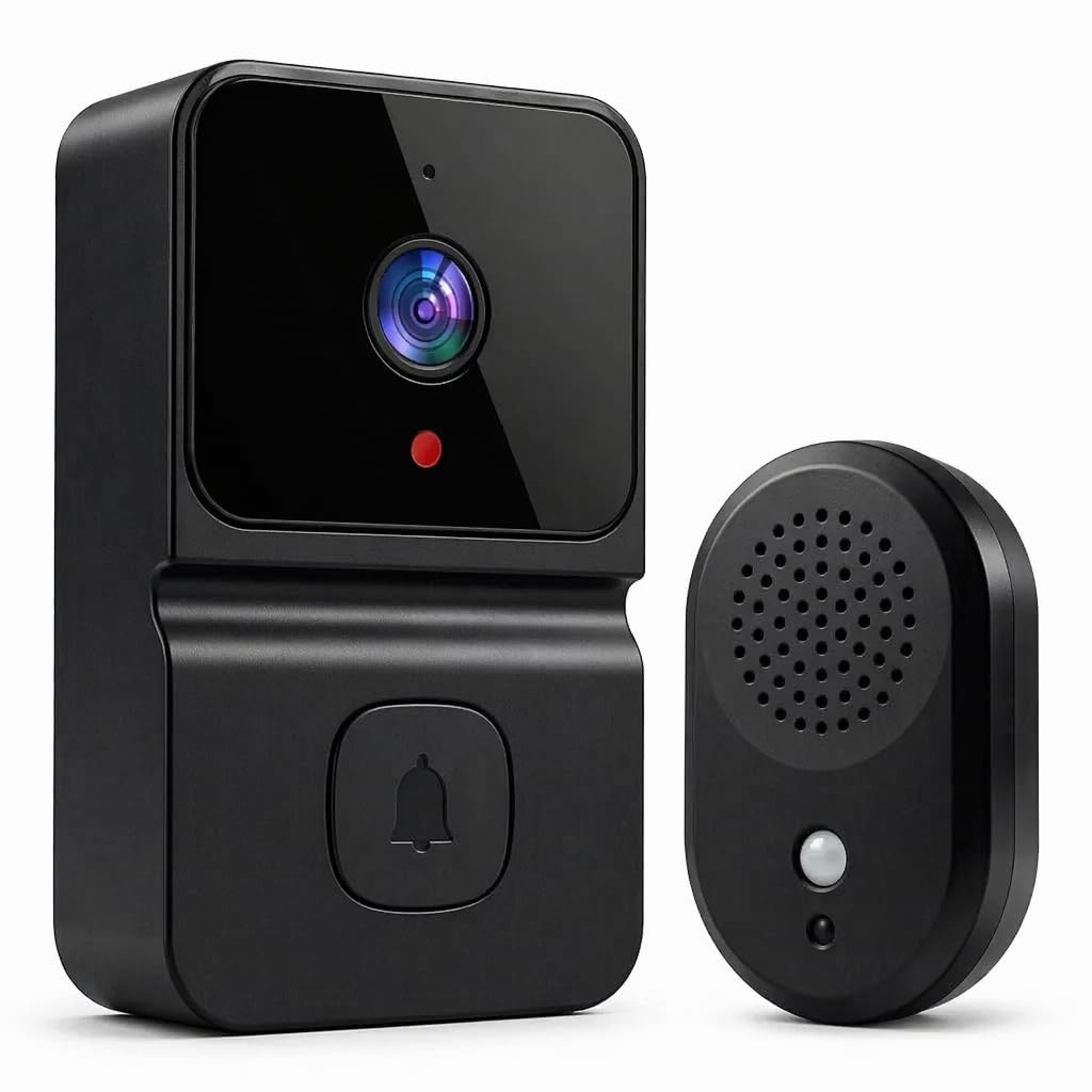 BLIAZAY Wireless Doorbell, 1080P HD Doorbell with Camera Smart Security Live View, Door Bells Wireless Cordless, Battery Powered, Two-Way Audio, Home Intercom โ image 1