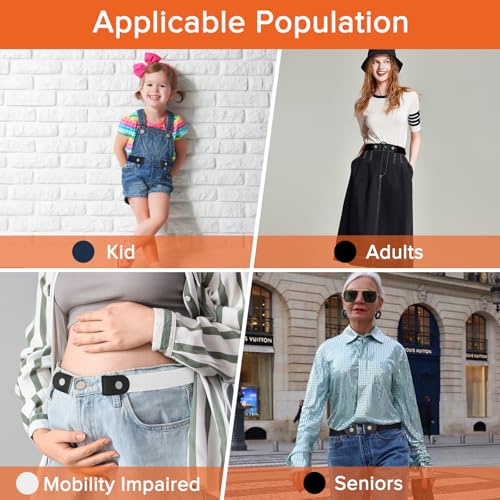 No Buckle Belts for Women, Elastic Belts for Women, Comfortable Womens Belts for Jeans, Stretch Belts for Women4