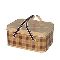 Amazon.co.jp: ダルトン(Dulton) ティン バスケット レッド 古き