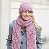 Noggins and Necks-5 Stunning Crocheted Hat and Scarf Sets #3