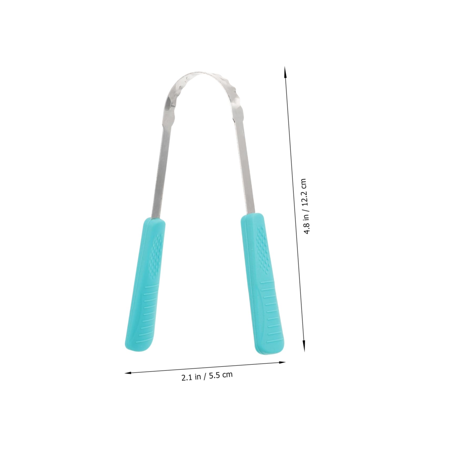 15 Pz raschietto per lingua portatile scraper detergenti per la lingua che rinfrescano l'alito strumento raschietto in metallo strumento per la pulizia della lingua pulisci lingua