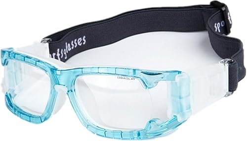 Miniatura 9 de wonzone Kids Sport Unisex anteojos Anti-vaho anteojos de seguridad de protección wcorrea ajustable para baloncesto fútbol Hockey Rugby Béisbol