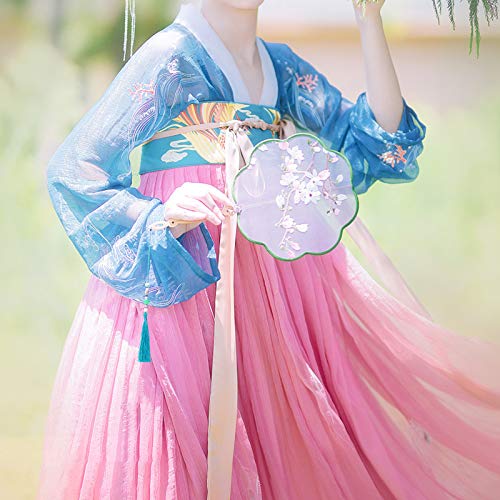 Image of VAPKER 100 Pieces Light Blue Color 13cm /5-Inch Silky Handmade Soft Tassels Floss Bookmark Tassels with 2-Inch Cord Loop for Jewelry Making, DIY Projects, Bookmarks