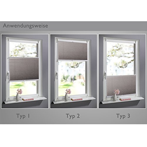 Shiny Home® Tende Plissettate Tende Oscuranti