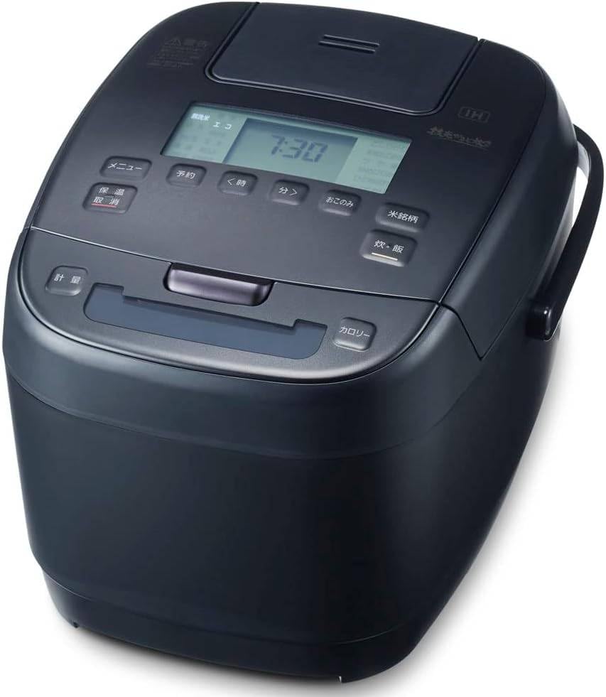 Amazon | 炊飯器 IHジャー炊飯器 5.5合 ブラック KRC-ICA50-B