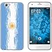 Produktbild PhoneNatic Case kompatibel mit HTC One A9s Silikon-Hülle WM Argentinien M1