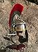 NauticalMart Roman Imperial Gallic ''G'' Officer’s Helm - Red Crest Centurion Historical Helmet Wearable Halloween LARP Armor Costume (Front to Back Plume)