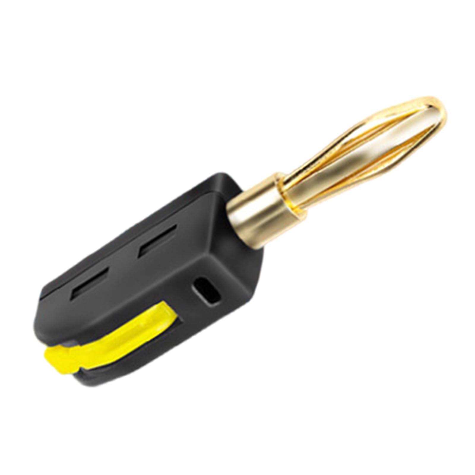 Easy Assembly None Solder Banana Connector Supporting Up to 32A Suitable for Electrical Equipment and Testing Instrument Quick Connection Banana Connector