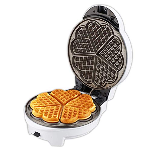 AISHANG Donut Maker Eisenmaschine, Waffeleisen 3 in 1, 3 austauschbare Backplatten (Waffel, Donut, Eierwaffel…