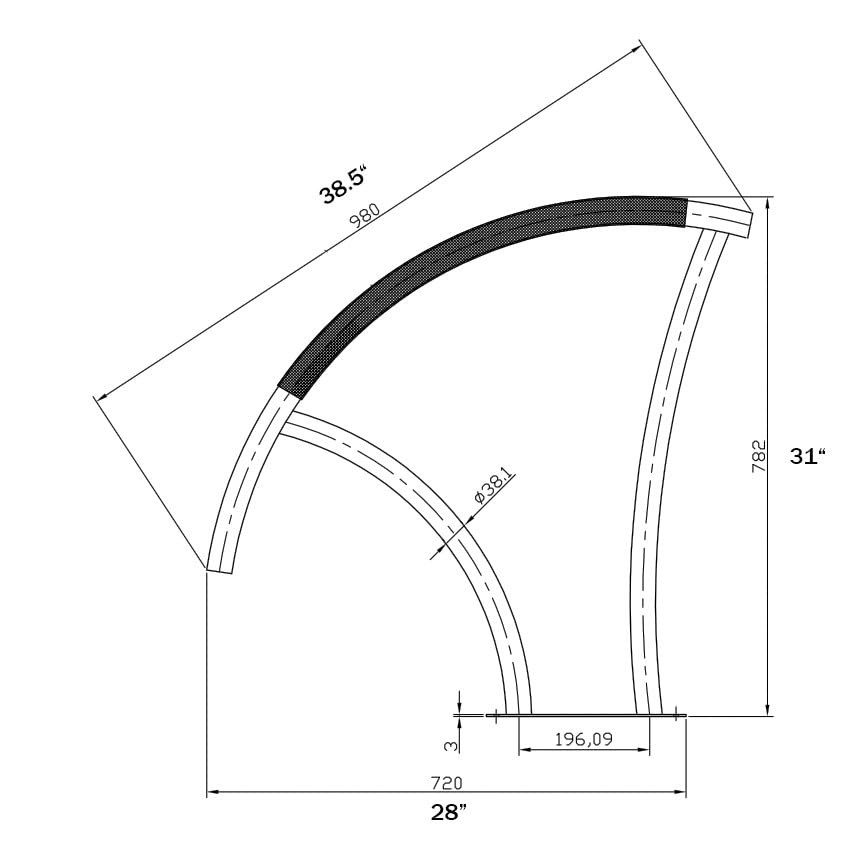 Pool Rail Swimming Pool Handrail - Black Grip Cover - 250LBS Load Capacity - 304 Stainless Steel - Silver Rustproof Pool Railing Humanized with Black Grip Cover - Drill Bit & Screws (31x31 Inch)