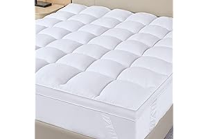 Plush Queen RV Mattress Topper for Revitalized Sleep
