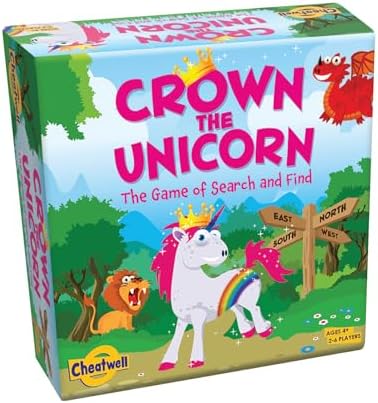 Outset Media Crown The Unicorn - The Game of Search and Find - 2 ...