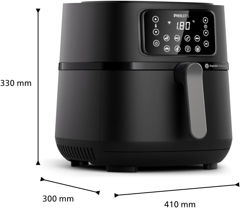 Philips Airfryer érintőképernyő és WiFi vezérlés