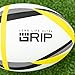 FORZA Rebounder Rugby Ball - Size 3, 4 & 5 Rugby Balls | Improve Reaction Times, Reflexes & Passing Accuracy | Half Rugby Ball | Rugby Training Equipment (Size 4)