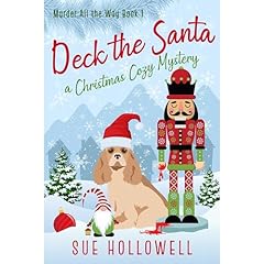 Deck the Santa Audiolibro Por Sue Hollowell arte de portada