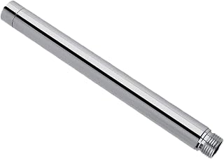 Shower Head Extension Arm 8 Inch Shower Extension Tube Handheld Shower Pipe Head Extender Stainless Steel Round Shower Pipe for Fixed Shower Head