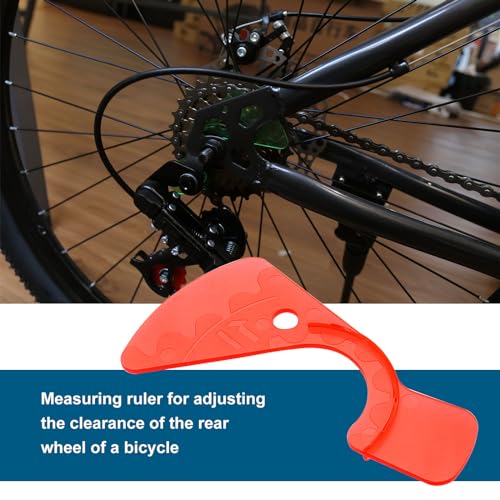 ECSiNG 2pcs Chain Gaps Adjustment Gauge Tool Repair Tool Part for Bicycles Compatible with SRAM Eagle SX/NX/GX 12, Green Red - Image 2