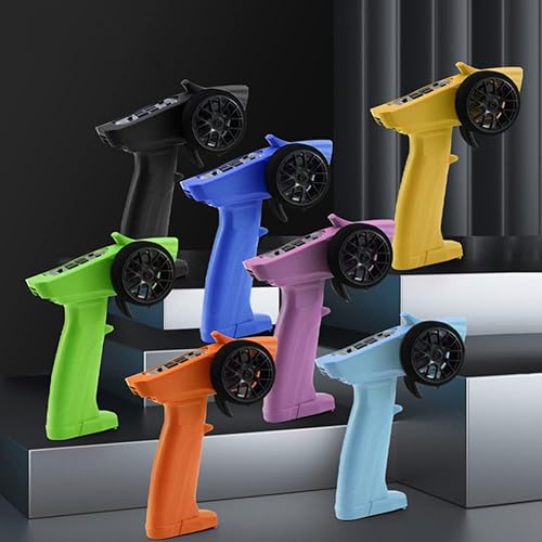 Miniatura 6 de Turbo Racing 91803G-VT RC 2.4GHz 3CH Radio Transmitter Remote Controller with 4CH Receiver for RC Car Boat (91803G-VT)