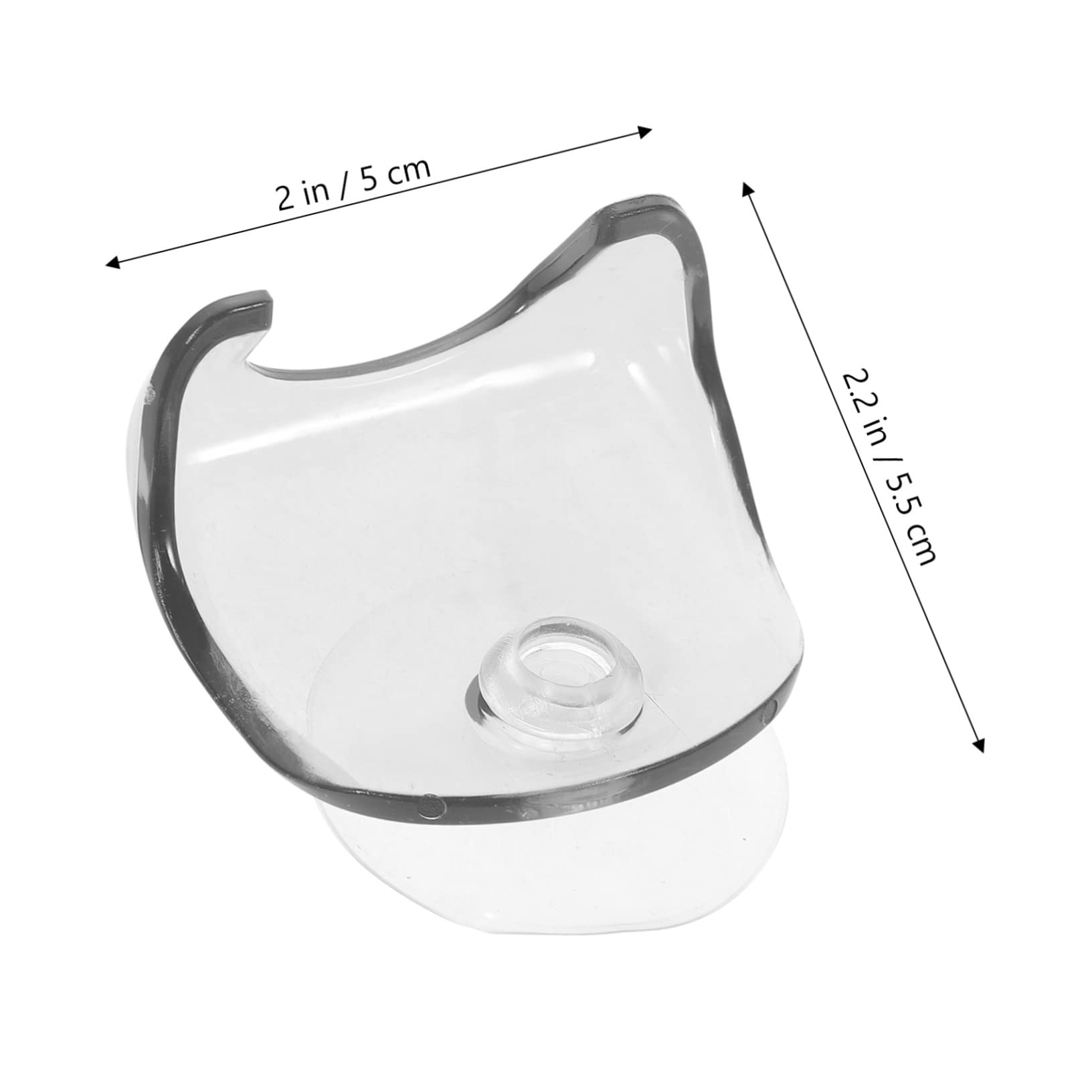 Didiseaon Suction Cup Razor Holder Wall Razor Hanger 2pcs Shower Shaver Holder for Bathroom