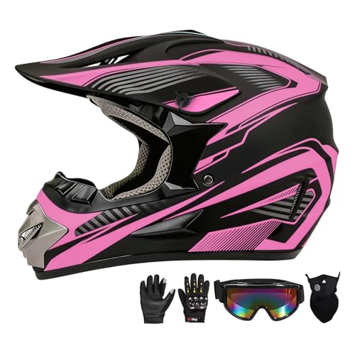 Youth Kids Motocross Helmet Full Face Motorcycle Dirt Bike...
