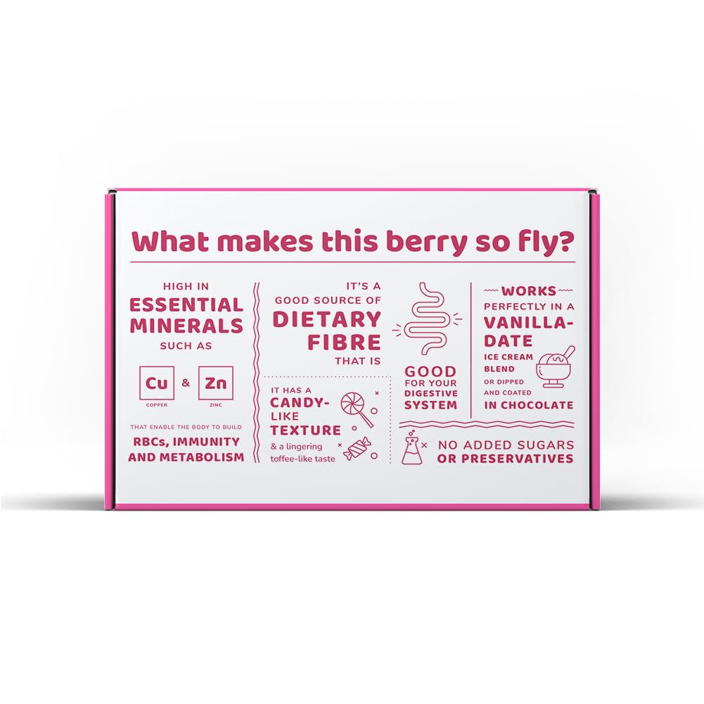 Flyberry Gourmet Mabroom Dates (Khajoor/Khajur) 200g | 100% Natural | Rich in Calcium, Iron and Potassium | Instant Energy