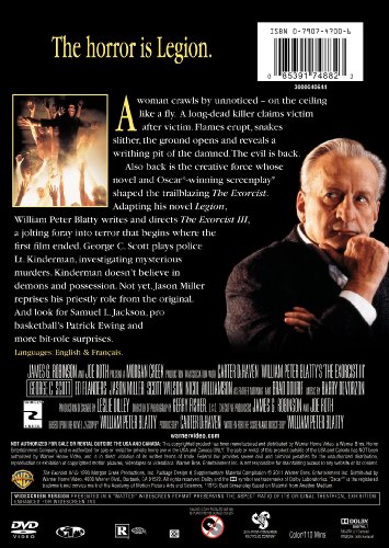 The Exorcist III [DVD] B0000399W9 Book Cover