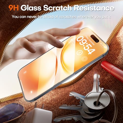 Image of TOCOL for 18 Pro Max Screen Protector, Easy Installation