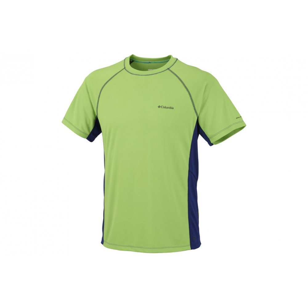 Columbia Shortsleeve Shirt Insight Ice Blue/Green