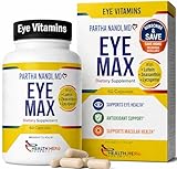 Lutein, Zeaxanthin, Lycopene Eye Vision Supplement for Complete Eye Support – Lipoic Acid & Zinc – Supports Macular Health, Retina Clarity & Blue Light Protection – Antioxidant – 60 Capsules