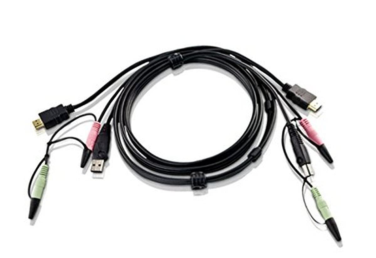 Aten USB HDMI KVM Cable 2L7D02UH
