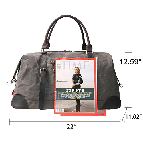 Canvas Duffel Bag TOPWOLFS 22