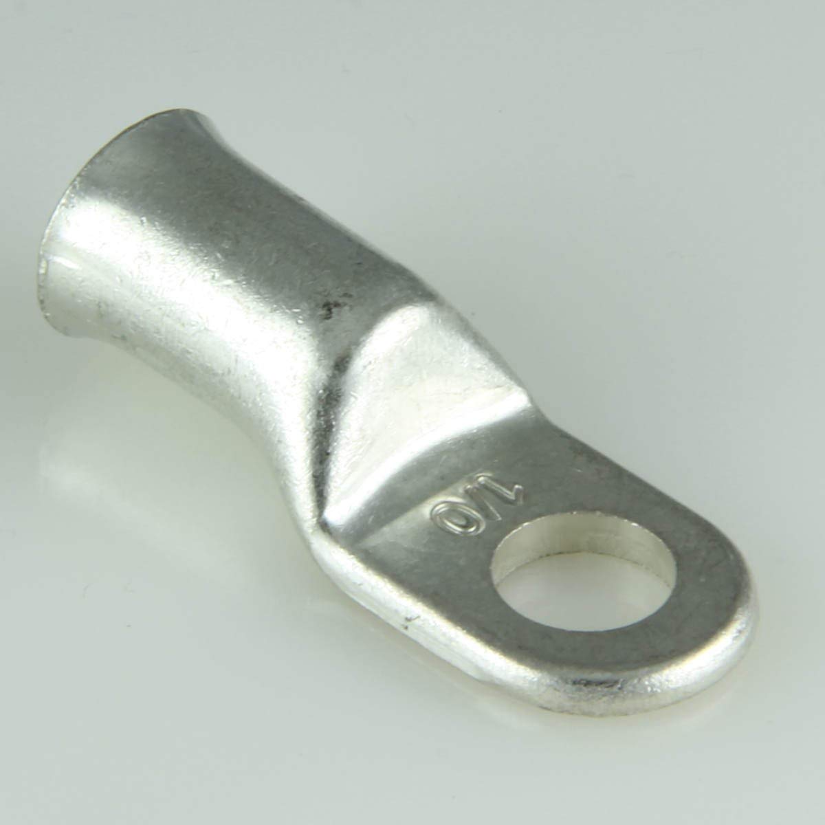 Terminales de ojo en cobre 1/0 Ga con anillo de 1/2 pulgada para cableado resistente de baterías 3